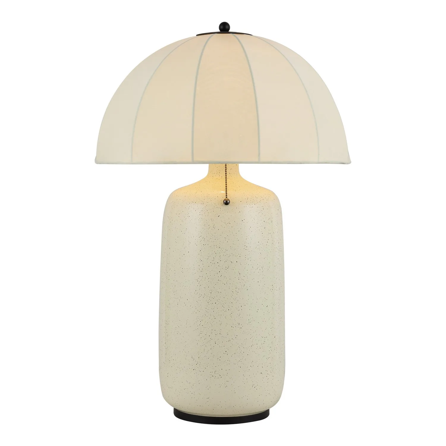 Crosby One Light Table Lamp in Matte Black