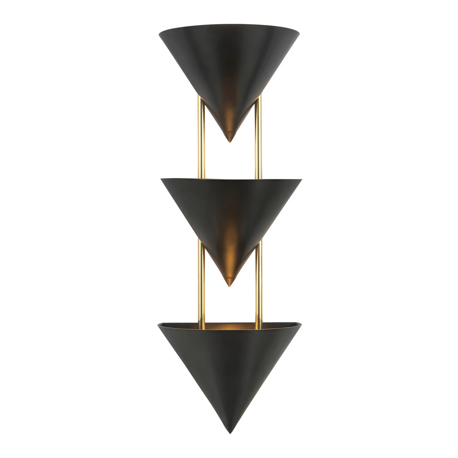 Versus Three Light Wall Sconce in Urban Bronze