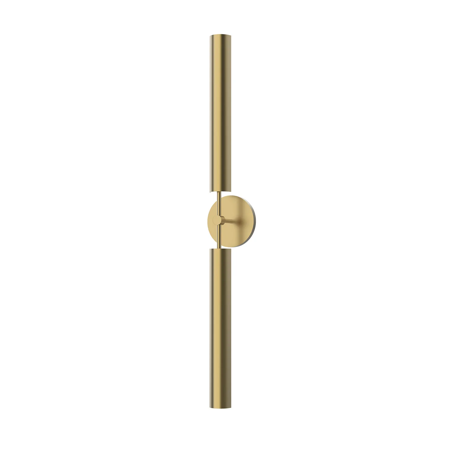 Astrid LED Bathroom Fixture in Metal Shade/Vintage Brass