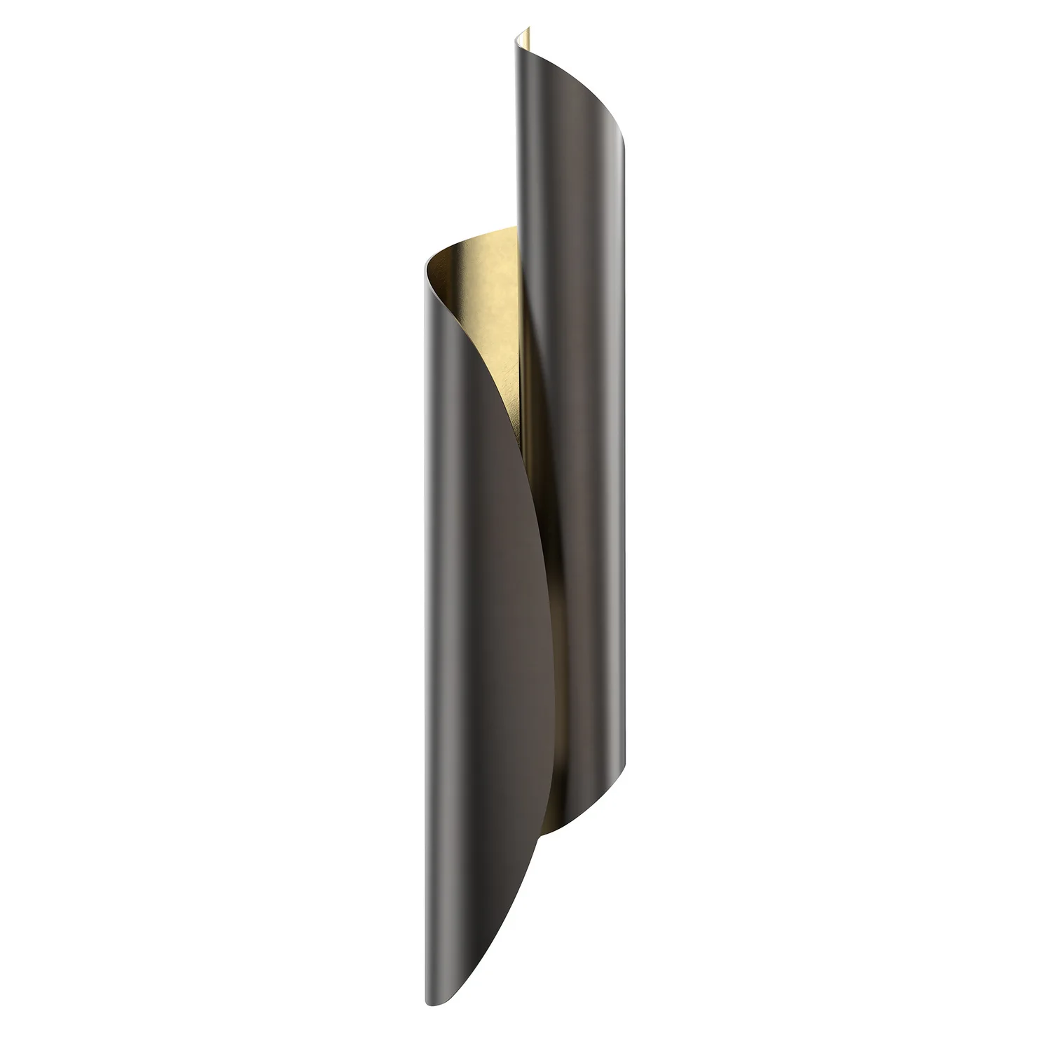 Parducci Two Light Bathroom Fixture in Urban Bronze/Light Brass
