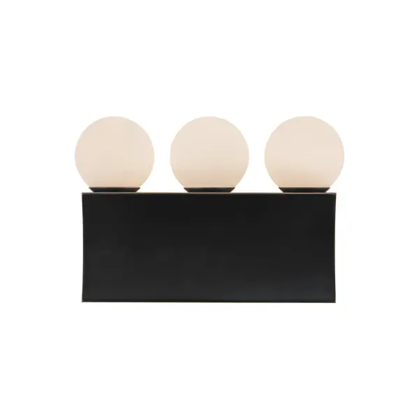 The Sinclair Collection brings Old Hollywood style to modern interiors with petite glass globe diffusers perched on bold, sculptural metal bodies. Each piece offers ultimate versatility, mounting up, down, horizontally, vertically, left, or right, allowing you to craft light as functional art. Integrated LED technology provides five selectable color temperatures from 2700K to 5000K, letting you create the perfect ambiance. Ideal for bathroom vanities, powder rooms, hallways, bedrooms, kitchens, and living rooms, Sinclair combines timeless glamour with modern adaptability. Collection: Sinclair Designer: Peyton Fox Finish: Urban Bronze Glass: Opal Glass Width: 12.13" Height: 8.13" Weight: 6.04 lb Extension from Wall: 4.13" Canopy: W11.125" x H4.75" x E4.125" Maximum Wattage: 15.00 W Light Source: LED Light Output: 1085.00 lm Delivered Lumens: 595.00 lm Color Temperature: 2700 K CRI: 90 Rated Average Life: 50,000 Voltage: 120.00 V Material: Steel + Glass Country of Origin: China Safety Listing: ETL Safety Rating: Damp Title 24 LED Spec Sheet Instructions