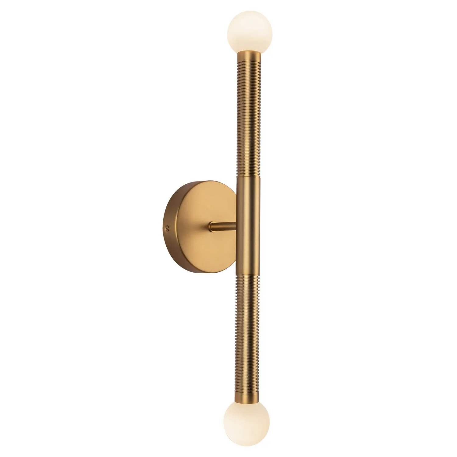 Arden LED Wall/Vanity in Brushed Gold/Opal Glass