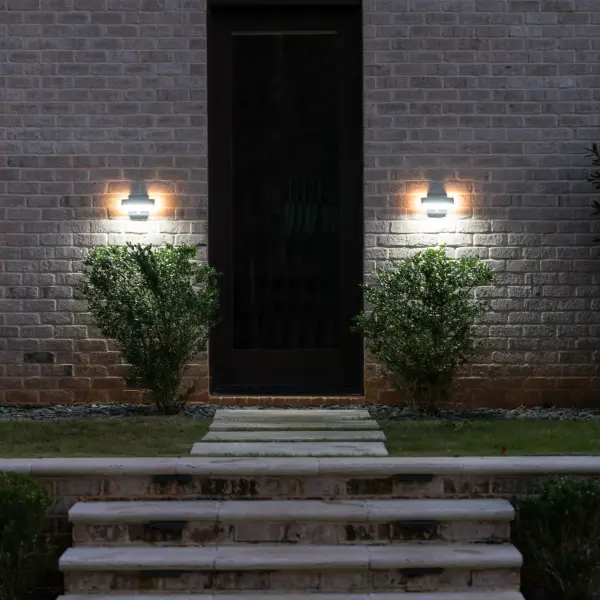 Architectural Solar Wall Accent Light with Motion Sensor - Image 6