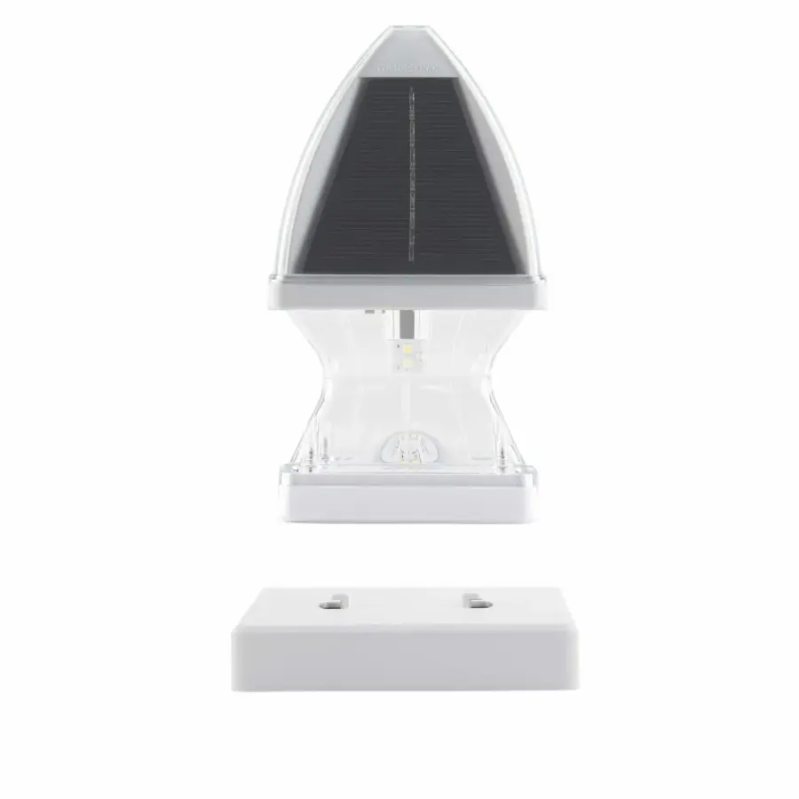 Gothic Solar Post Cap Light Finish Cap - 4" Post - Image 1