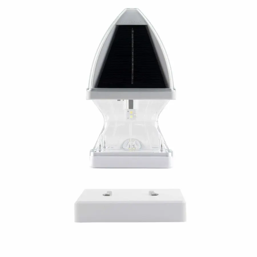 Gothic Solar Post Cap Light Finish Cap - 4" Post - Image 2