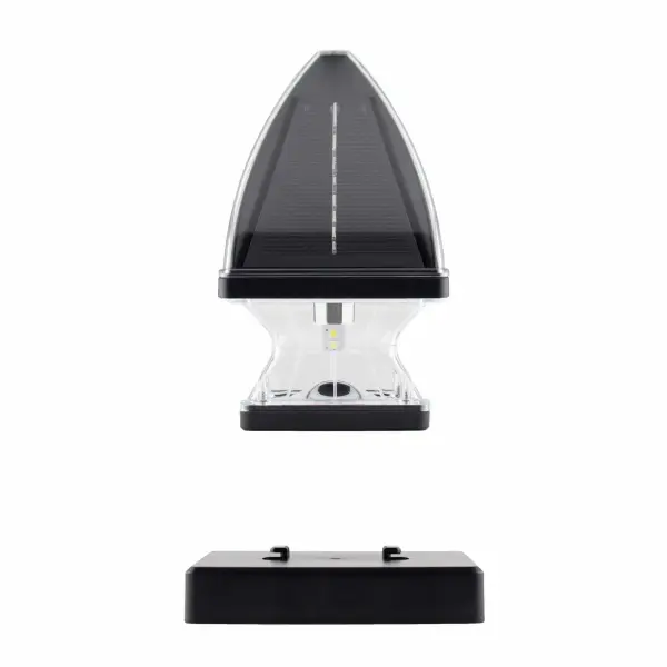 Weather-resistant finish cap adapter designed for 5-inch vinyl, PVC, or wooden posts. Available in Black or White to match your Gothic Solar Post Cap Light. Durable construction withstands outdoor elements.