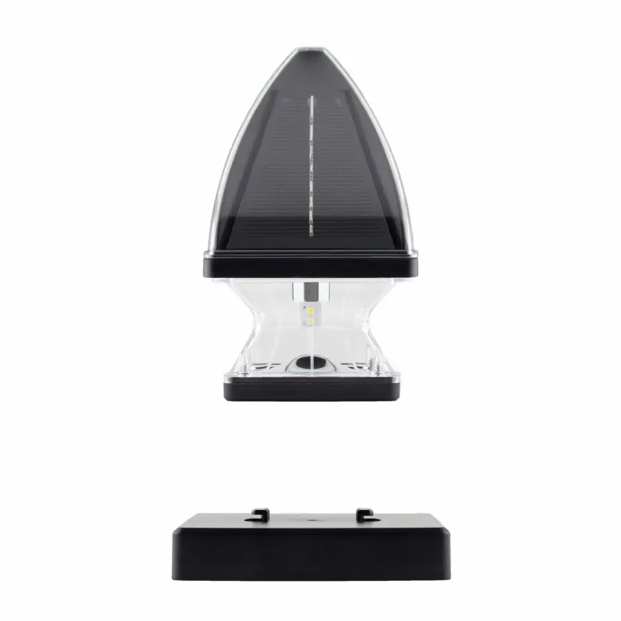 Gothic Solar Post Cap Light Finish Cap - 5" Post - Image 1