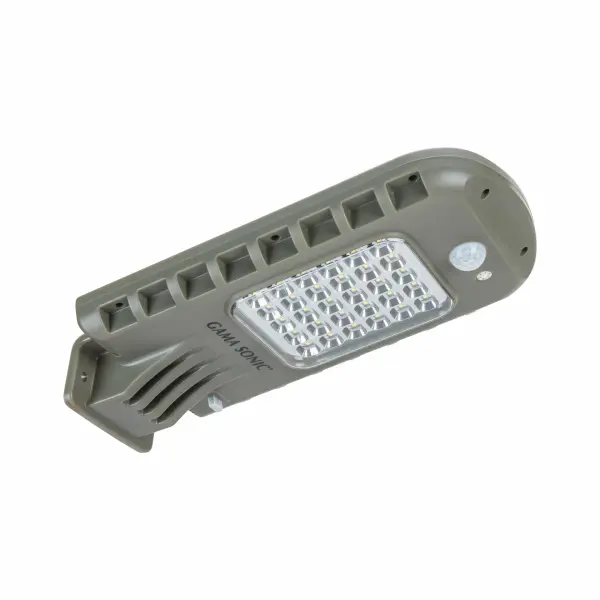 This 810-lumen solar-powered security light offers exceptional value for outdoor illumination without electrical costs. Features dual operation modes, integrated motion sensor with 140° detection, and programmable timer options.