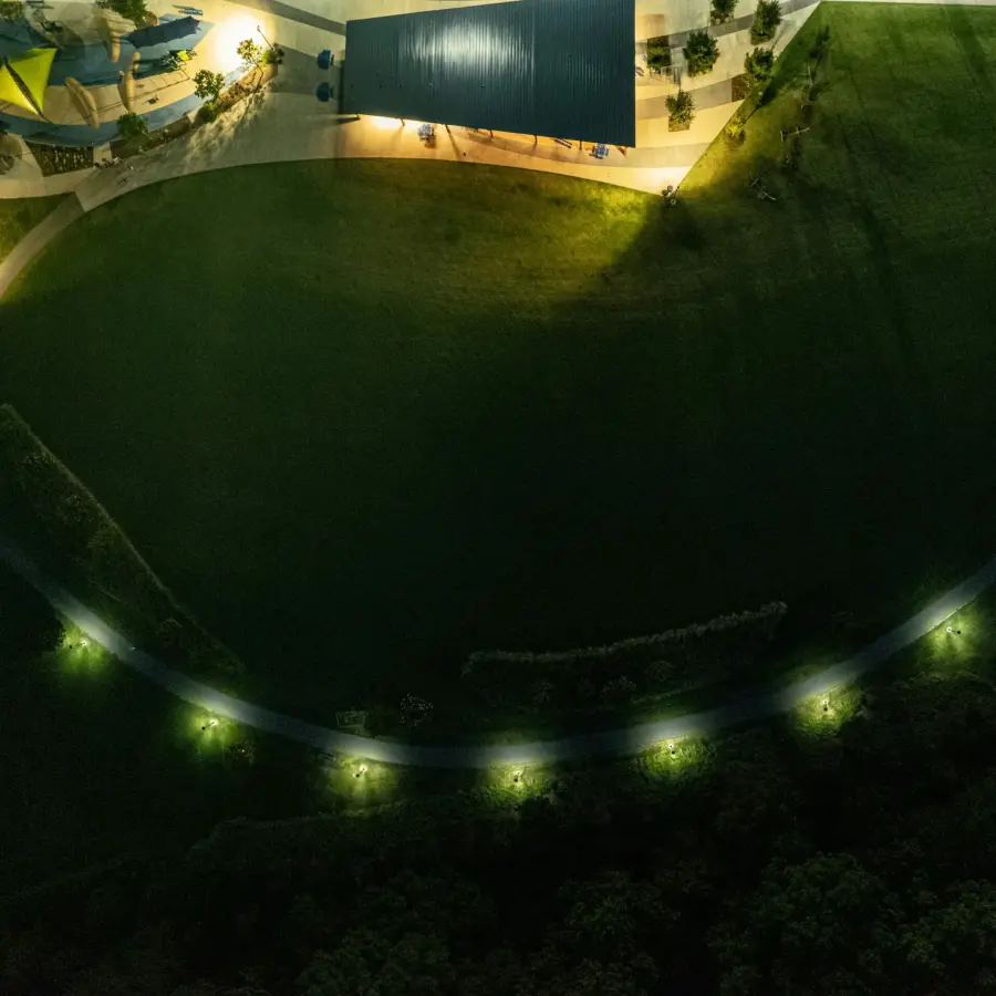 Modern Commercial Solar LED Post Light with Motion Sensor - Image 7