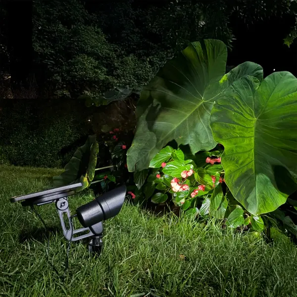 Tri-Color Progressive Outdoor Solar LED Spotlight - Image 7