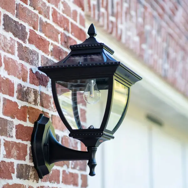 Pagoda Bulb Solar Lamp - Wall/Pier/3" Fitter Mount - Image 4