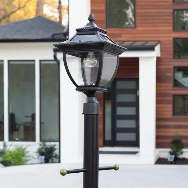 Pagoda Bulb Solar Lamp - Wall/Pier/3" Fitter Mount - Image 7