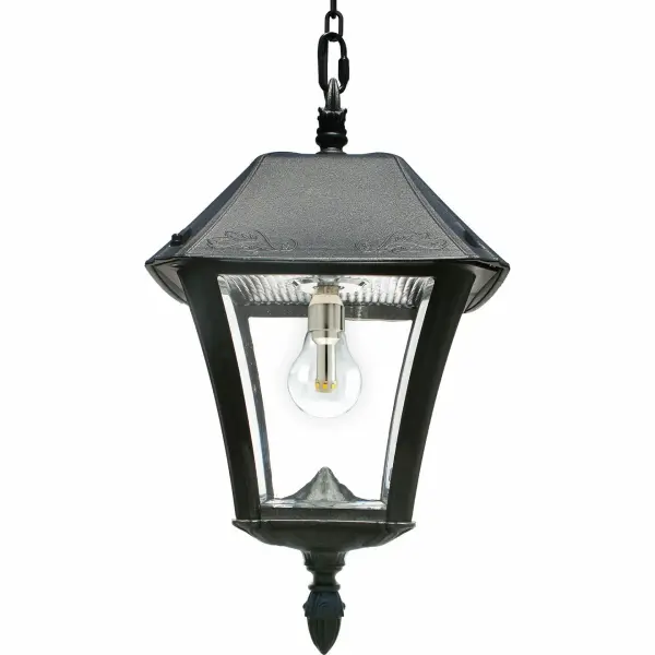 The Baytown II combines 19th-century lantern charm with modern solar technology. Features 250 lumens of warm white light, remote control operation, and weather-resistant construction for easy outdoor installation.