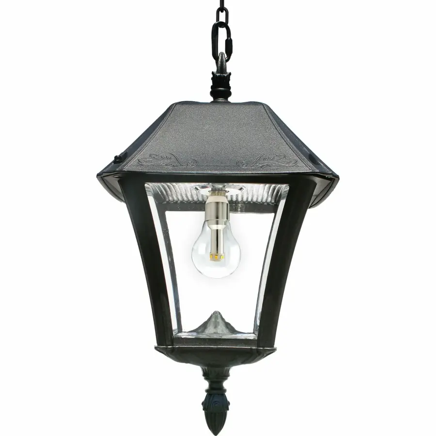 Baytown II Solar Outdoor Pendant with Remote Control - Image 1