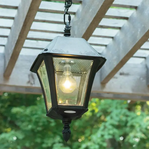 Baytown II Solar Outdoor Pendant with Remote Control - Image 4