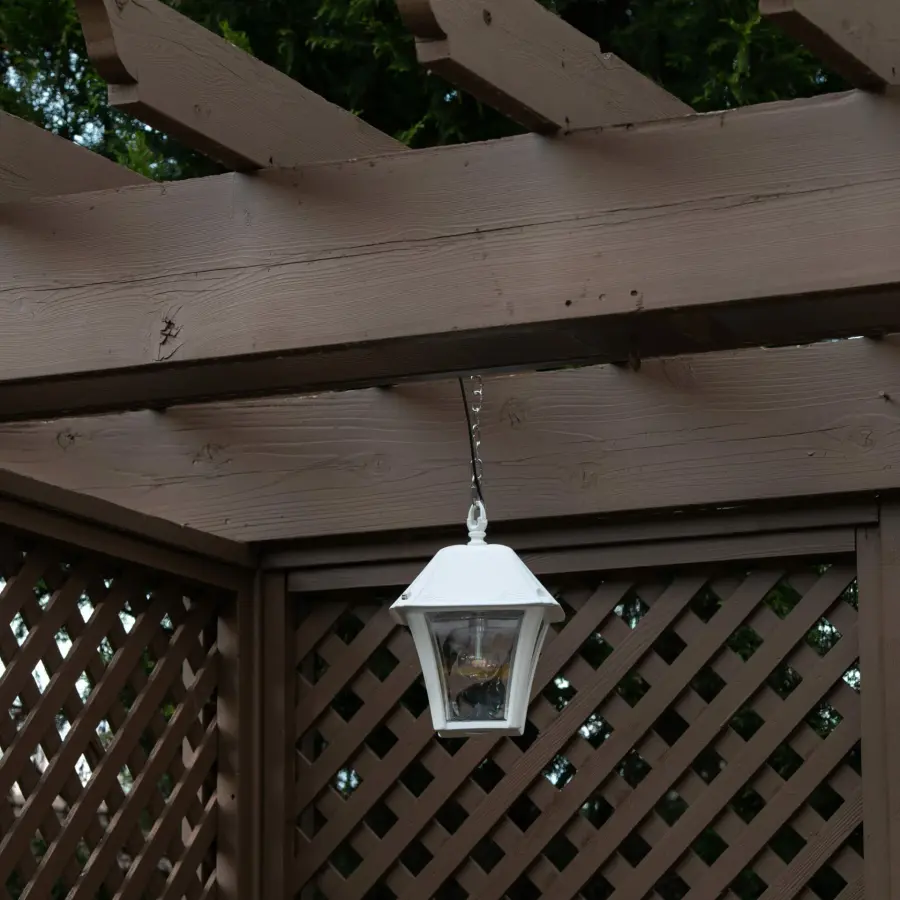 Baytown II Solar Outdoor Pendant with Remote Control - Image 6