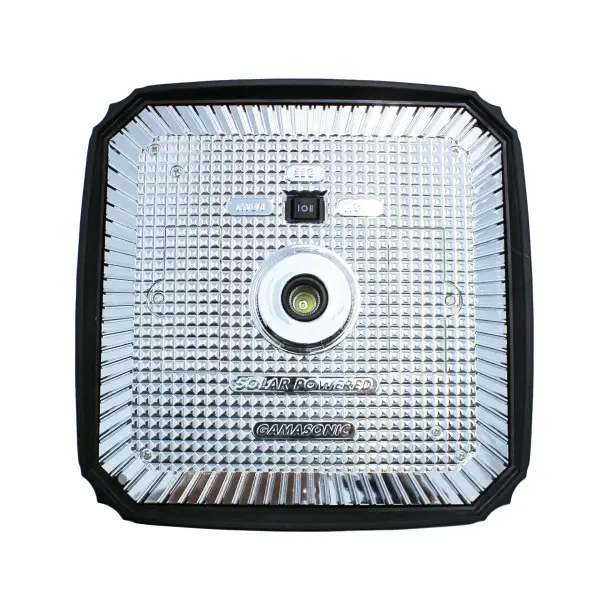 Direct replacement solar top component designed specifically for Model 105B033. Restores solar charging functionality to extend the life of your existing outdoor solar lighting fixture. - alternate view