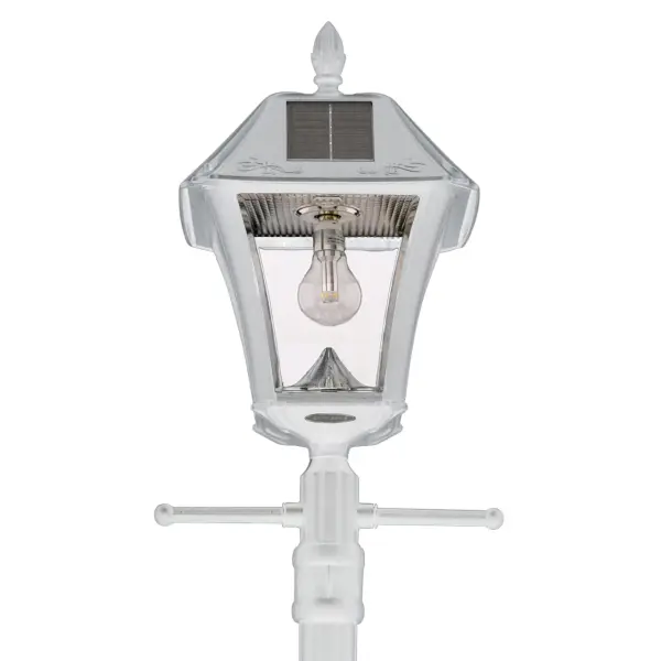 Baytown II Bulb Solar Lamp Post with EZ-Anchor Base - Image 4