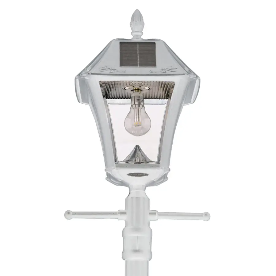 Baytown II Bulb Solar Lamp Post with EZ-Anchor Base - Image 4