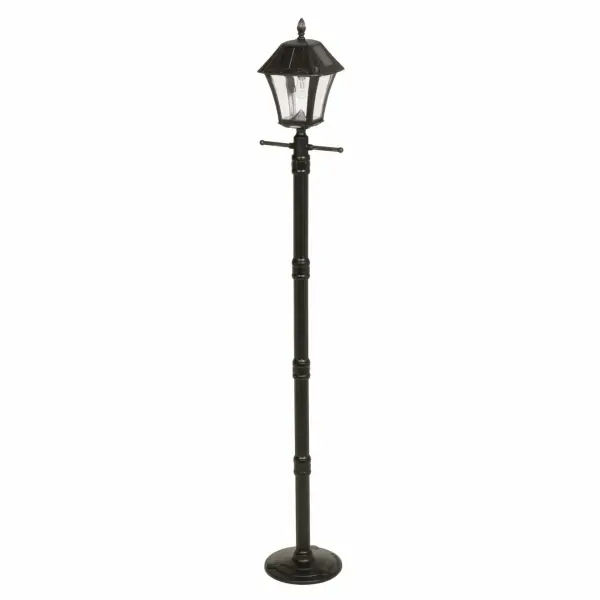 Baytown II Bulb Solar Lamp Post with EZ-Anchor Base - Image 8