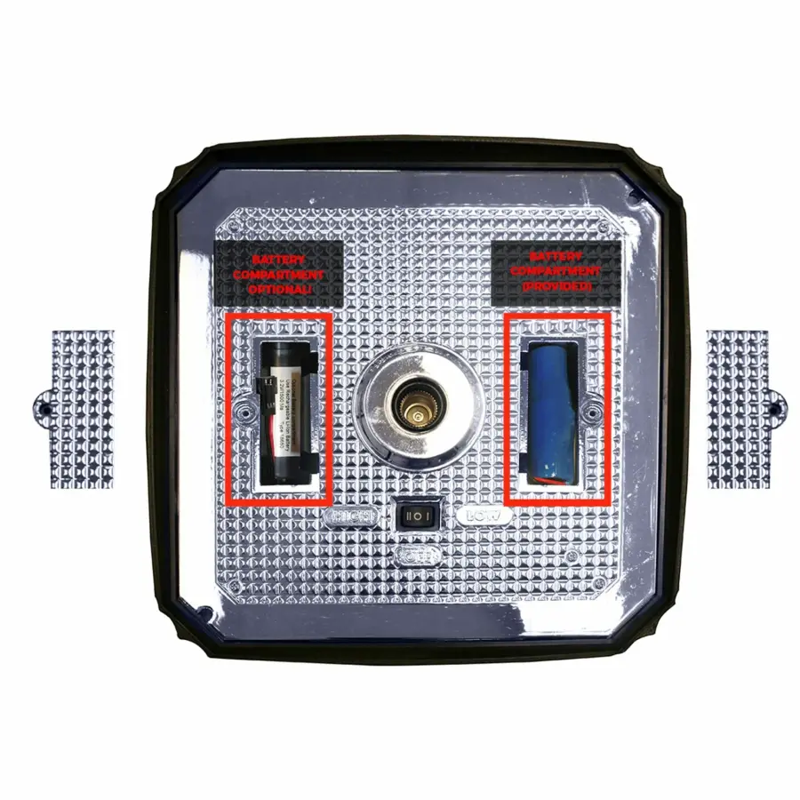 Baytown II Bulb Solar Lamp Post with EZ-Anchor Base - Image 9