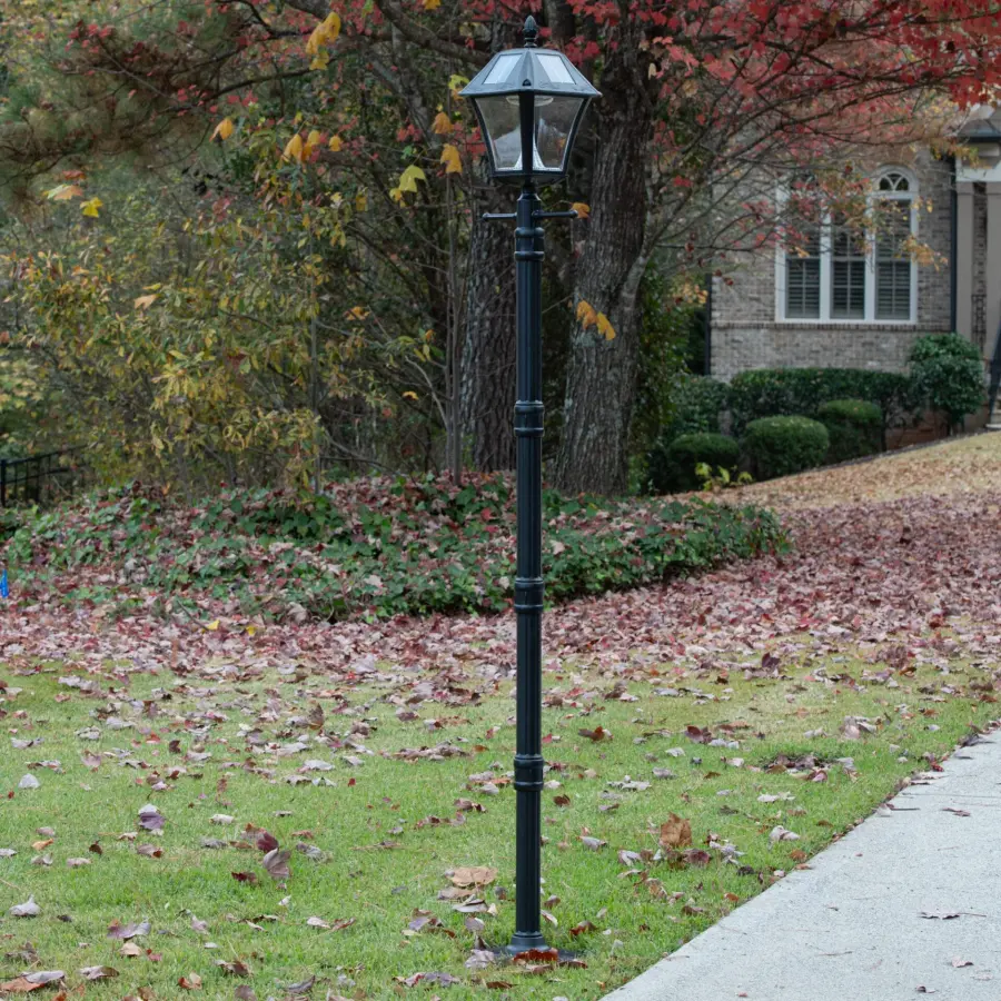 Baytown II Solar Lamp Post with EZ-Anchor Base - Image 6