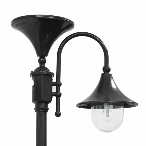 Everest Solar Lamp Post with LED Light Bulb - Image 5