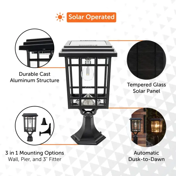 Grand Prairie Bulb Solar Light - Image 9