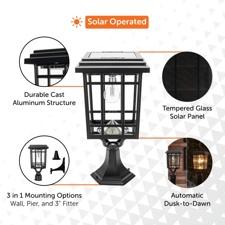 Grand Prairie Bulb Solar Light - Image 9