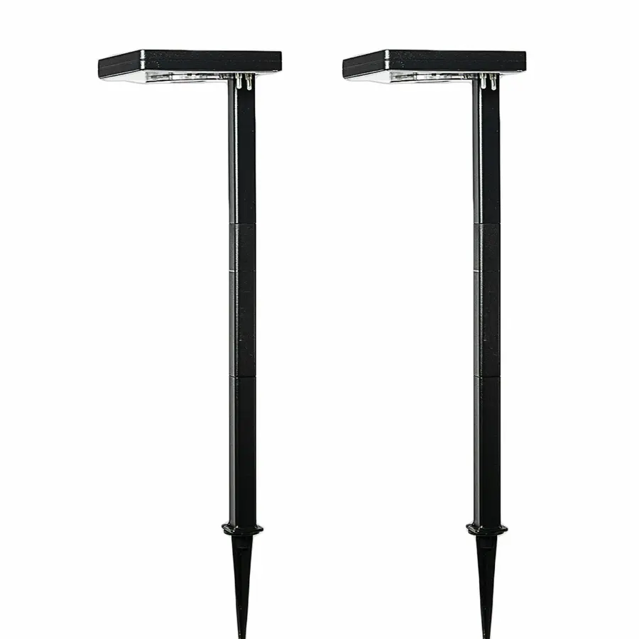 Contemporary Square Solar Pathway Light - Image 1