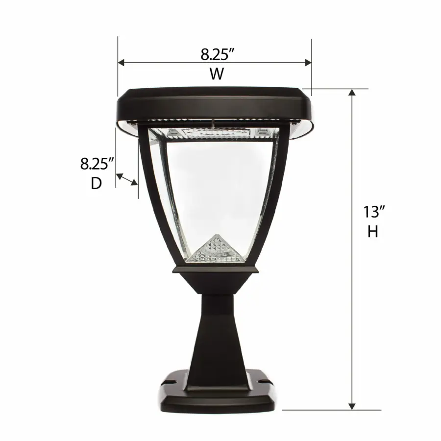 Inversee Solar Light - Wall/Pier/3" Fitter Mount - Image 11