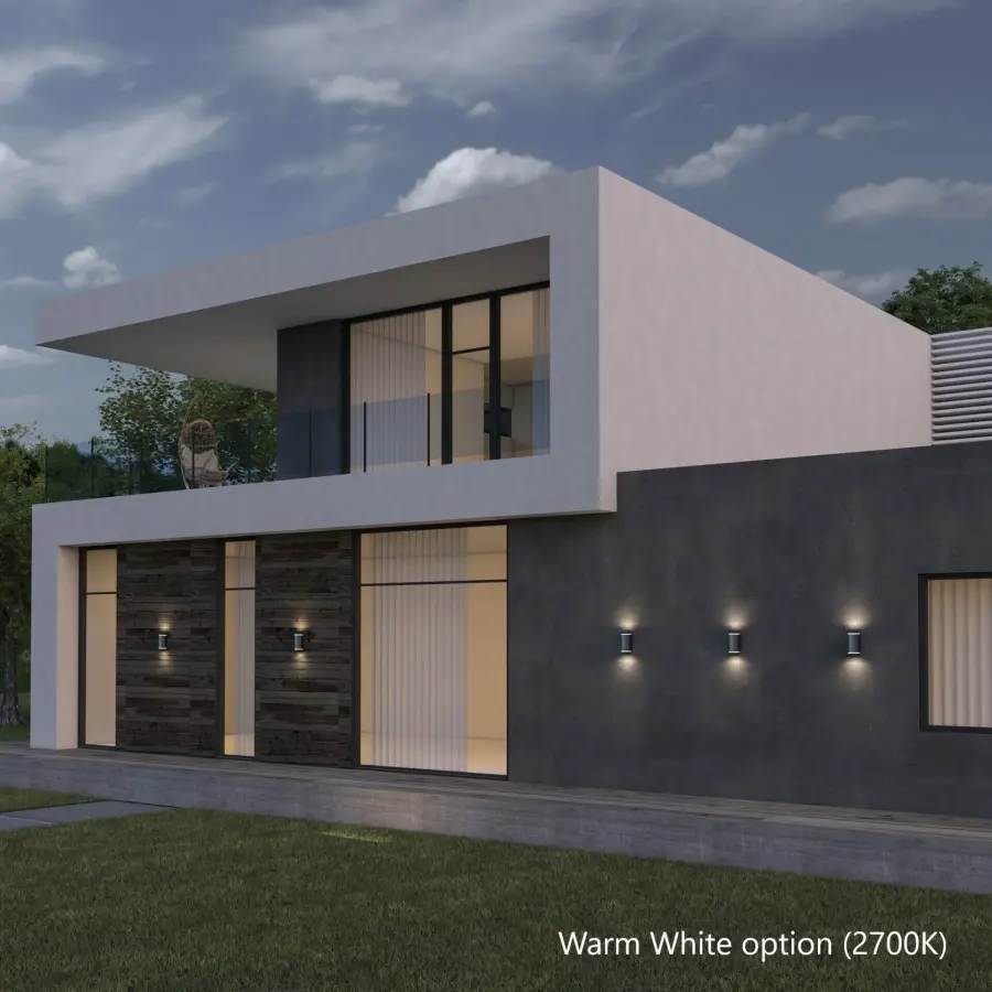 Modern Solar Wall Light with Dual Color Temperature & Easy Installation - Image 5