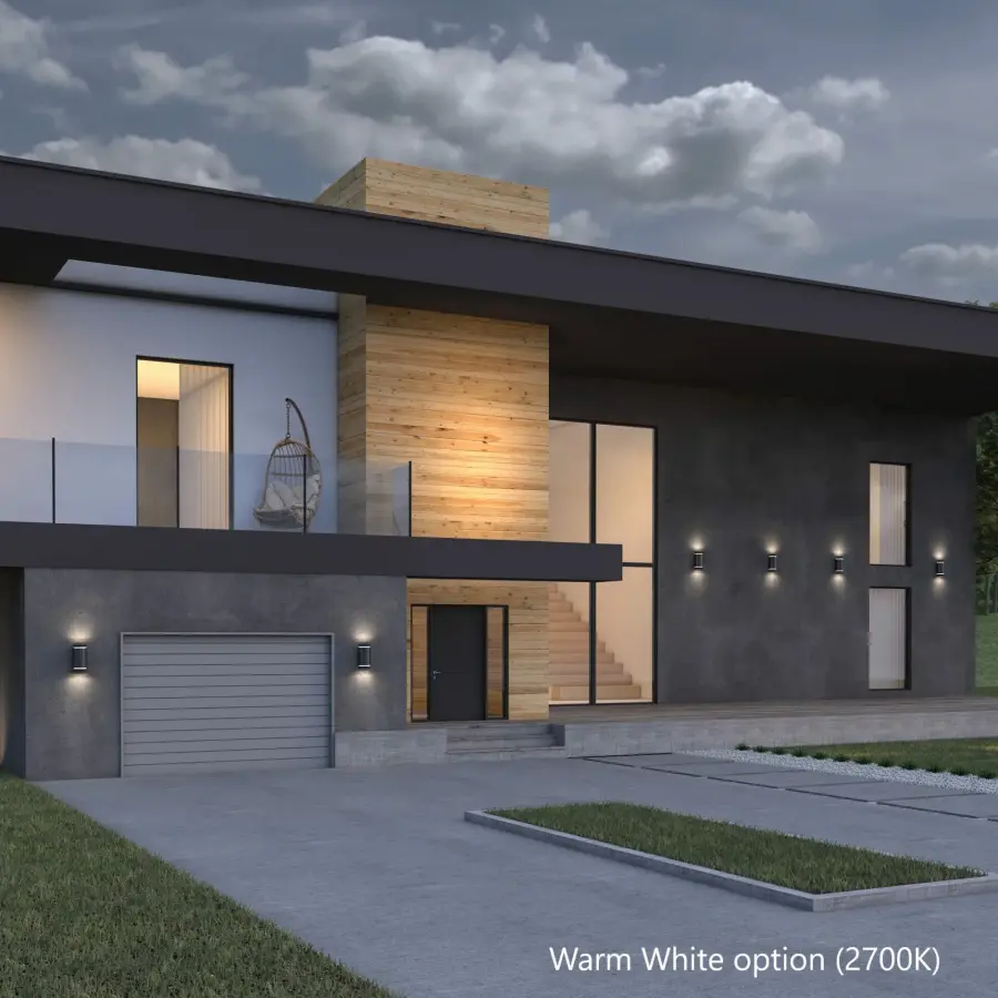 Modern Solar Wall Light with Dual Color Temperature & Easy Installation - Image 8