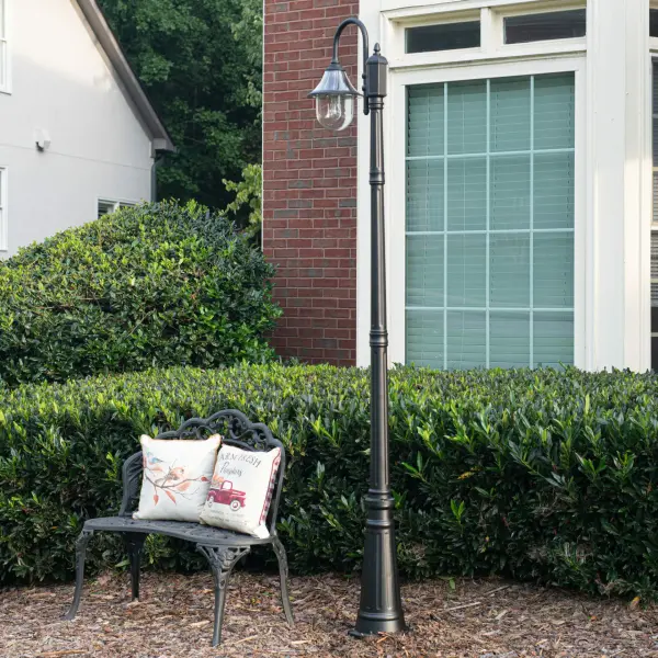 Orion Outdoor Solar Lamp Post Light - Image 6
