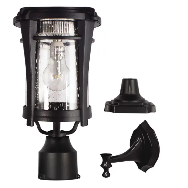The Aurora Bulb Solar Light combines modern design with practical functionality, offering three mounting options for flexible outdoor placement. With 50 lumens of warm light for up to 12 hours, it's perfect for pathways and entryways.
