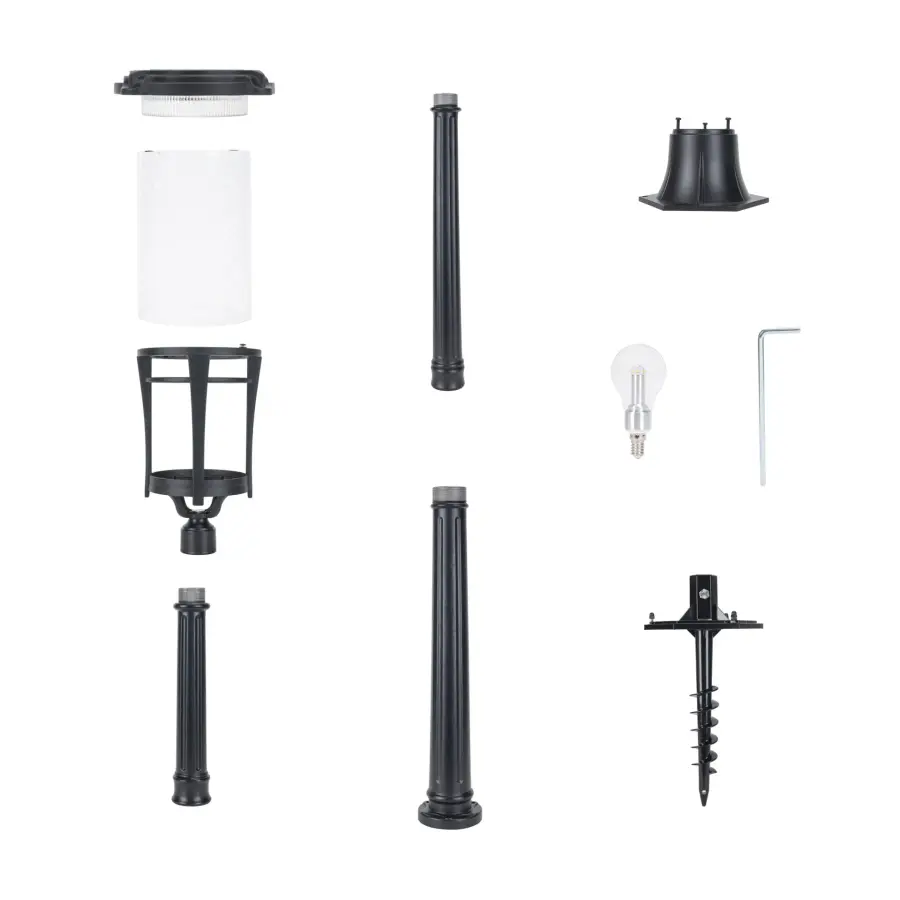 Aurora Solar Lamp Post with EZ Anchor - Image 7