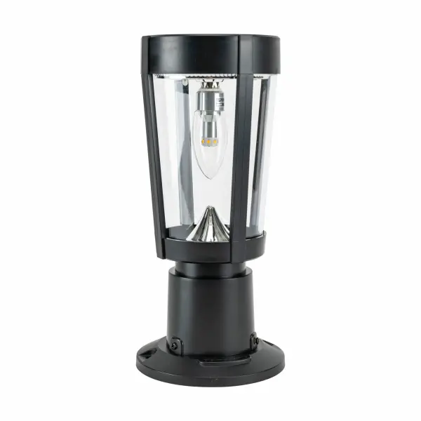 The Amphora Bulb Solar Light combines modern elegance with practical solar technology, delivering 120 lumens of warm white light for up to 12 hours. Its weather-resistant resin construction and no-wiring installation make it ideal for walkways and neighborhoods.