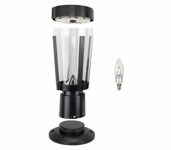 Amphora Bulb Solar Light with Pier/3" Fitter Mount - Image 5