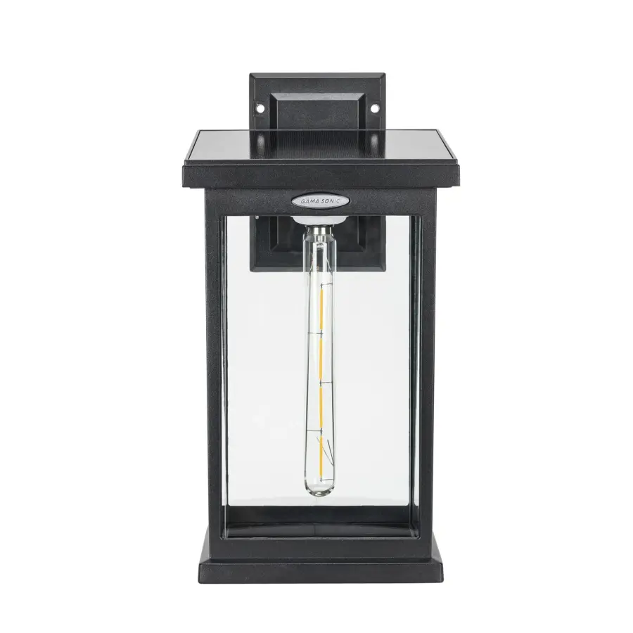 Eco-Friendly Solar Wall Light with Vintage Edison-Style Charm - Image 2