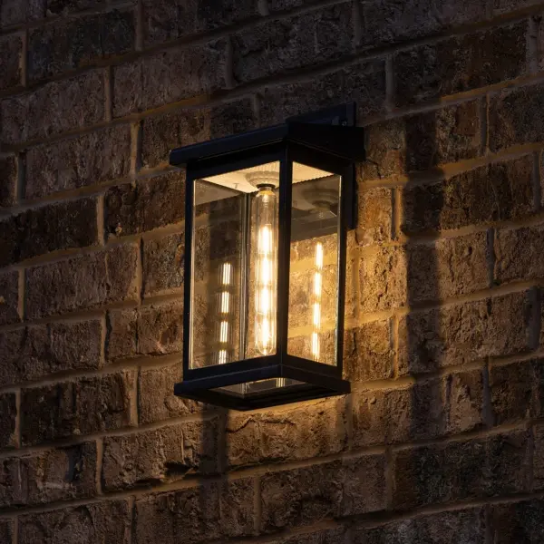 Eco-Friendly Solar Wall Light with Vintage Edison-Style Charm - Image 4