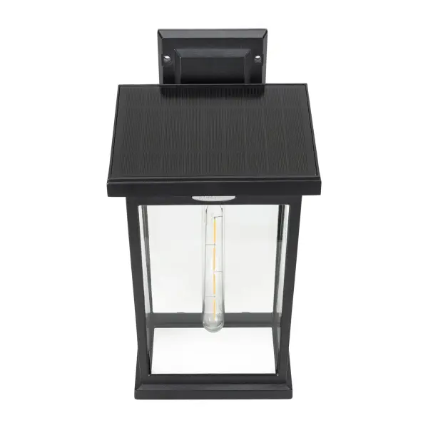 Eco-Friendly Solar Wall Light with Vintage Edison-Style Charm - Image 8