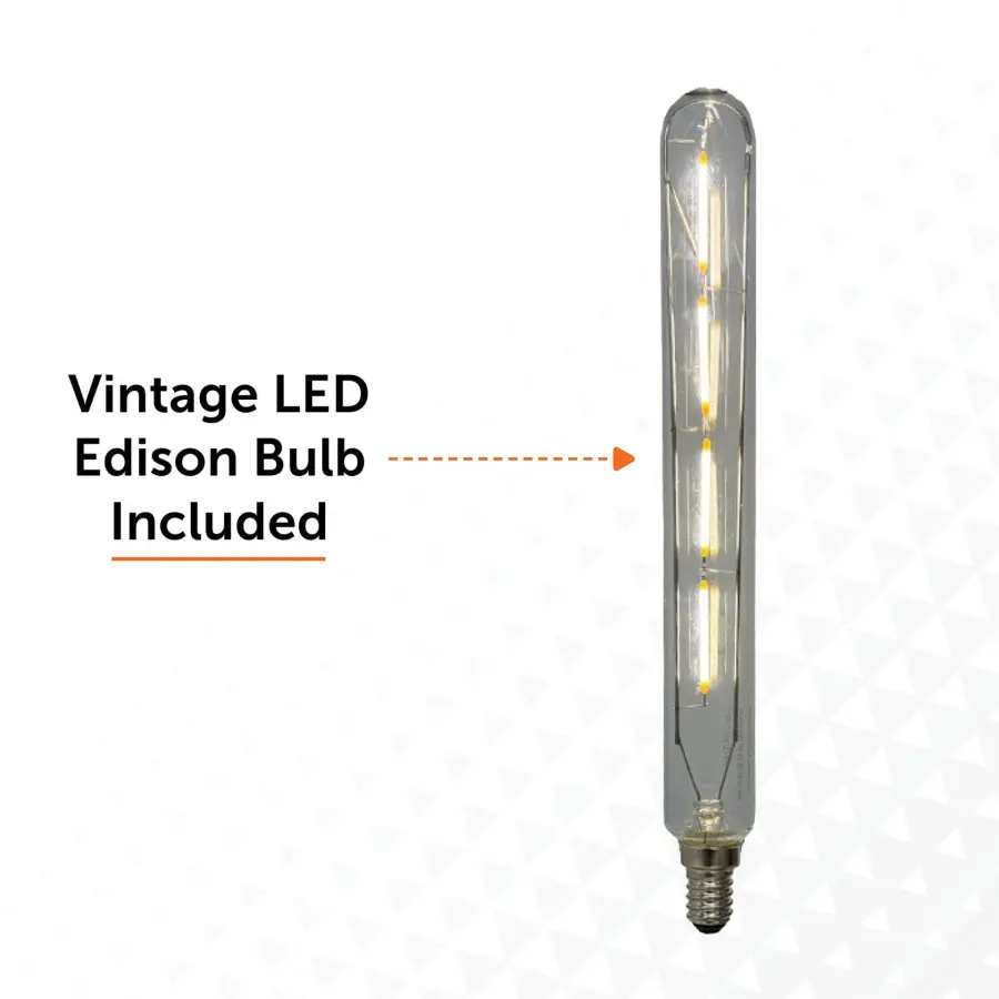 Eco-Friendly Solar Wall Light with Vintage Edison-Style Charm - Image 9