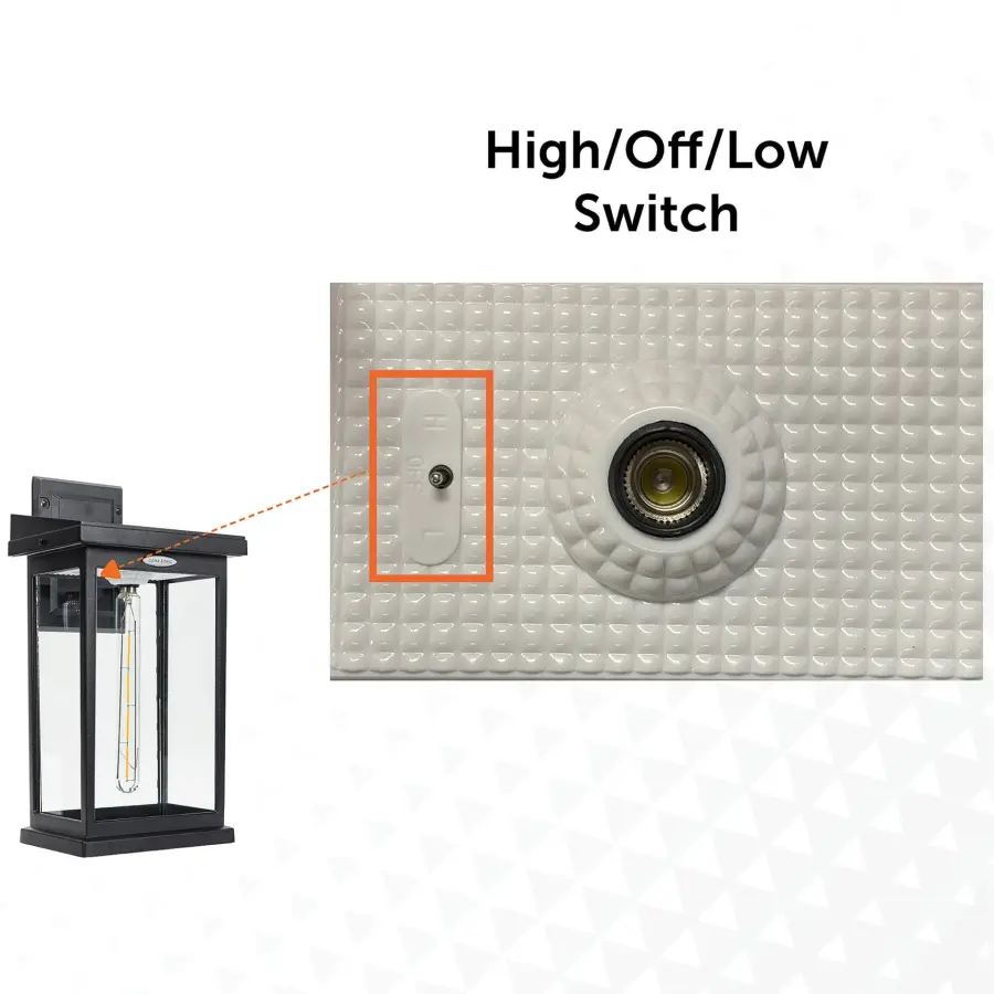 Eco-Friendly Solar Wall Light with Vintage Edison-Style Charm - Image 10