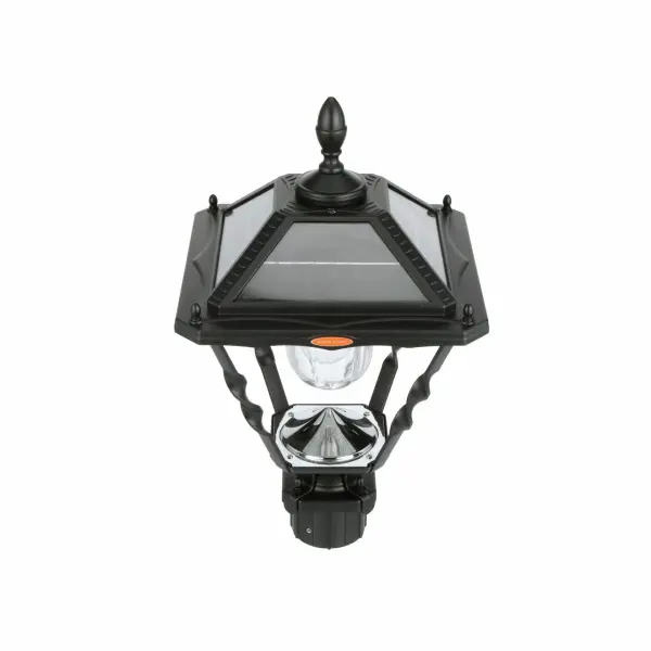 Spiral Frame Solar Post Light with 3" Fitter Mount - Image 6