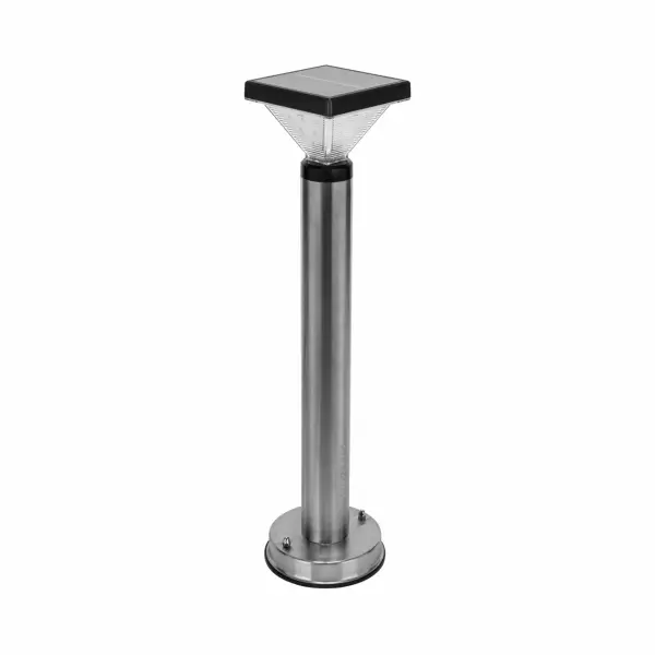 Luxor Stainless Steel Bollard Solar Pathway Light - Image 1