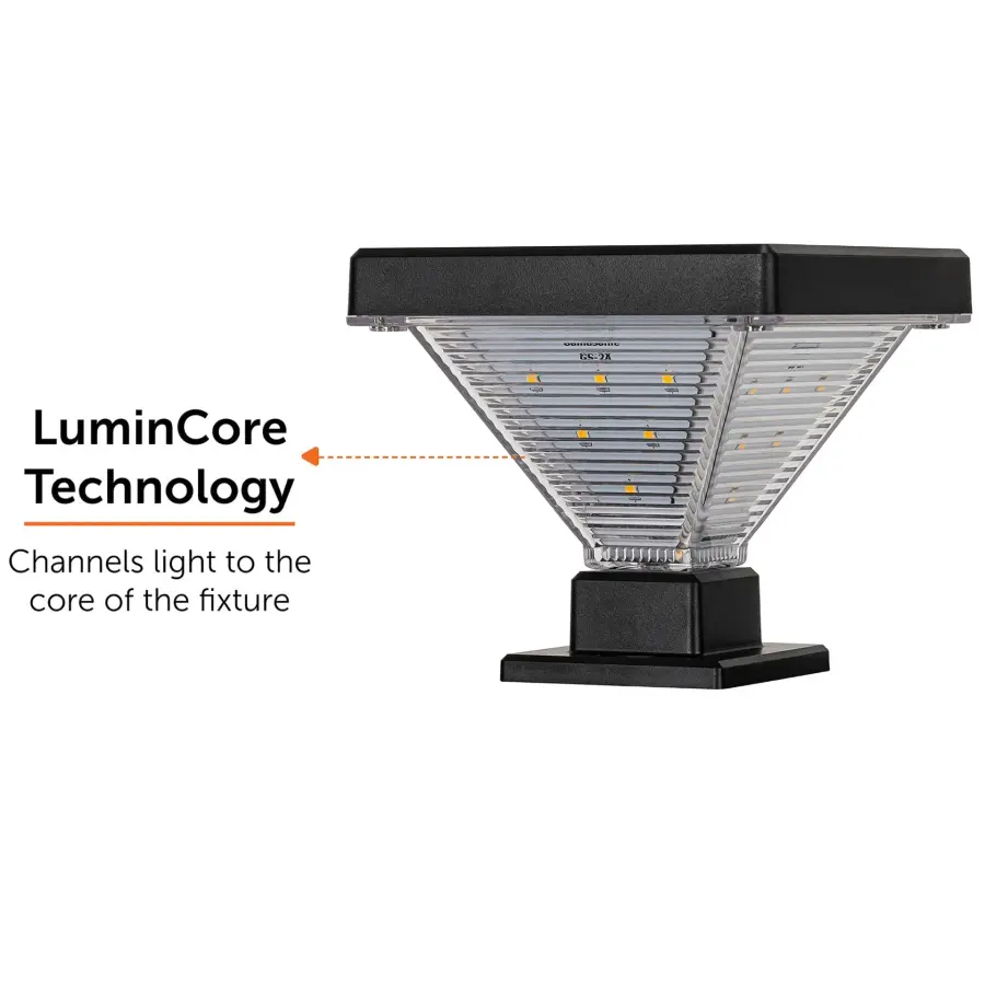 Luxor Solar Post Cap Light - 2 Pack - Image 11