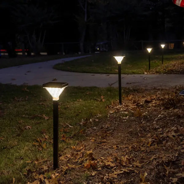 Luxor Solar Pathway Light Black – 2 Pack - Image 2