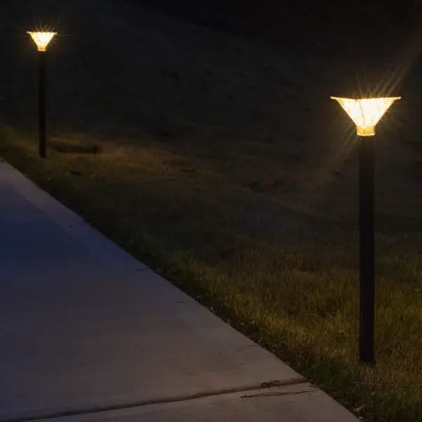 Luxor Solar Pathway Light Black – 2 Pack - Image 4