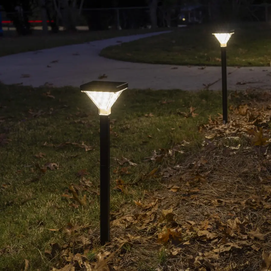 Luxor Solar Pathway Light Black – 2 Pack - Image 5