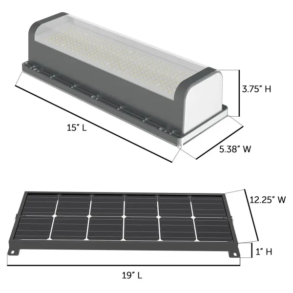 Gama Sonic Commercial Solar Shelter Light - 500 Lumen LED - Image 8